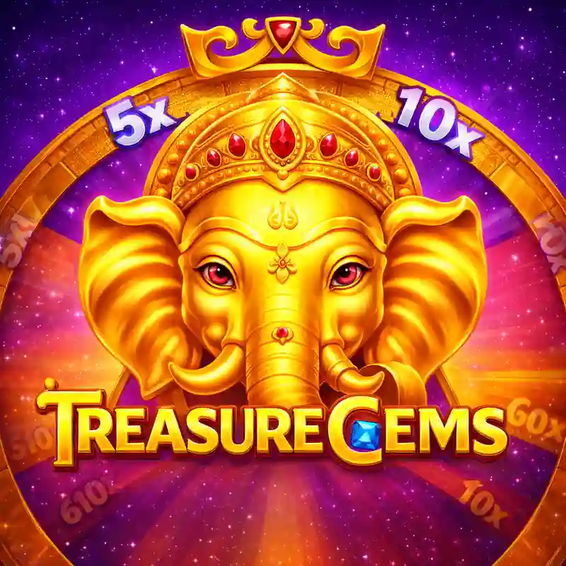 Treasure Gems online slot game at 777ace casino